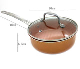 Nonstick Copper Ceramic Coated Pan