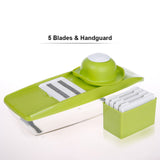 Multifunctional Round Mandoline Slicer