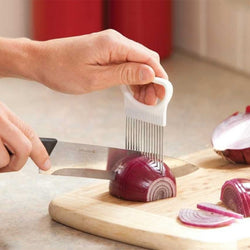 Stainless Steel Onion Cutter Holder