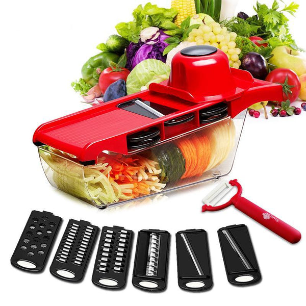 Vegetable Cutter with Steel Blade